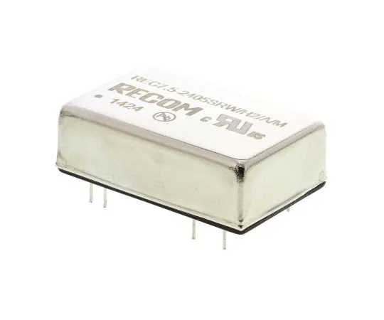 63-7587-36 Recom REC7.5 7.5W Isolated DC-DC Converter Through Hole, Voltage in 18 → 36 V dc, Voltage out 5V dc Medical REC7.5-2405SRW/H2/A/M