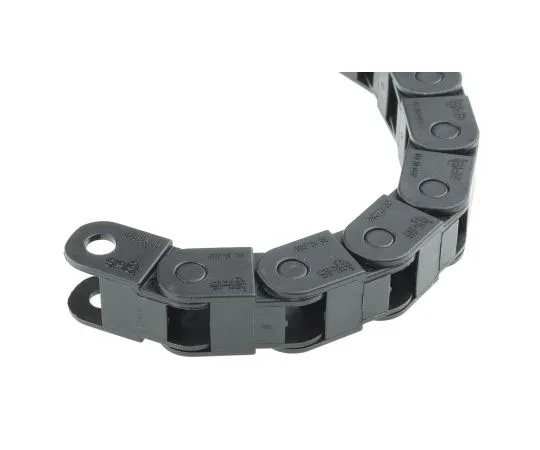 63-7580-79 Igus Cable Chain 6, e-chain Black, W16.5 mm x D15mm, L1m, 38 mm Min. B*** Radius Igumid G 06.10.038.0