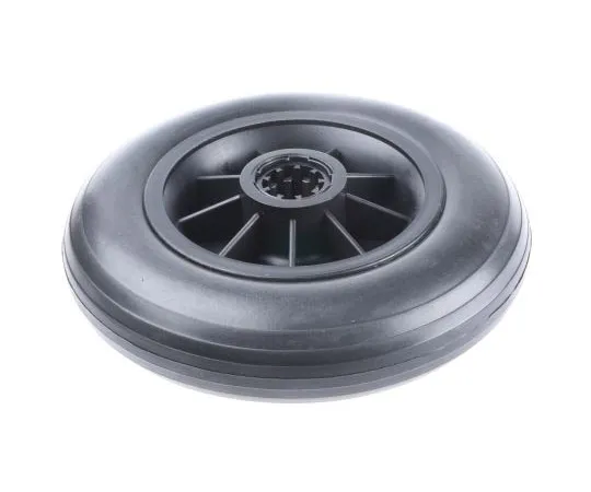63-7679-57 RS PRO Black Rubber Castor Wheels, 100kg 680-3858
