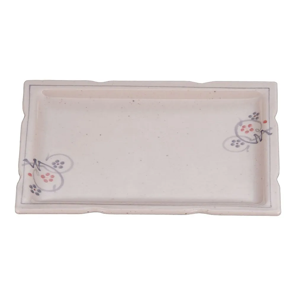 62-6849-60 Melamine Karin Long Square Dish Small M-336-K