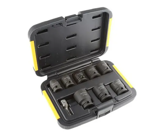 63-7675-57 DeWALT DT7507R-GB, 9 Piece Socket Set 1/2 in Hexagon Drive DT7507R-GB