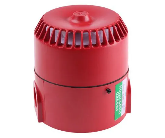 63-7613-54 DB5 Red 24 Tone Electronic Sounder, 24 V dc, 100dB at 1 Metre, ATEX DB5 24V