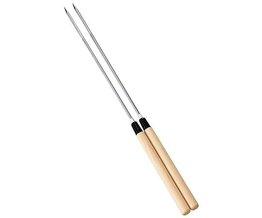 69-5189-97 Wooden Pattern Tempura Fried Chopsticks Large 42 cm TS-107 0240110
