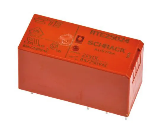 63-7679-92 TE ConnectivityRT2 DPDT Non-Latching Relay PCB Mount, 24V dc Coil, 8A RTE25024