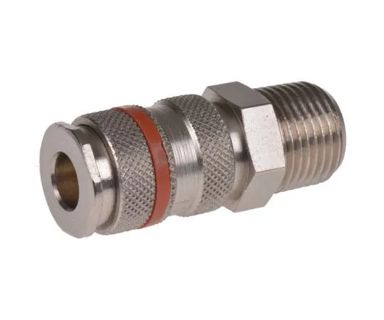 63-7662-32 RS PRO Pneumatic Quick Connect Coupling Brass 1/2 in Threaded 667-1740