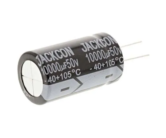 63-7737-62 RS PRO 10000μF 50V dc Aluminium Electrolytic Capacitor, Through Hole 25 (Dia.) x 50mm +105°C 25mm 12mm 50mm 170-1264