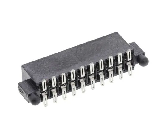 63-7595-99 Samtec SFM Series 1.27mm Pitch 20 Way 2 Row Straight PCB Socket, Surface Mount, Solder Termination SFM-110-02-S-D-A