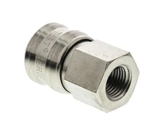 63-7662-93 RS PRO Pneumatic Quick Connect Coupling Brass 1/4 in Threaded 667-1970