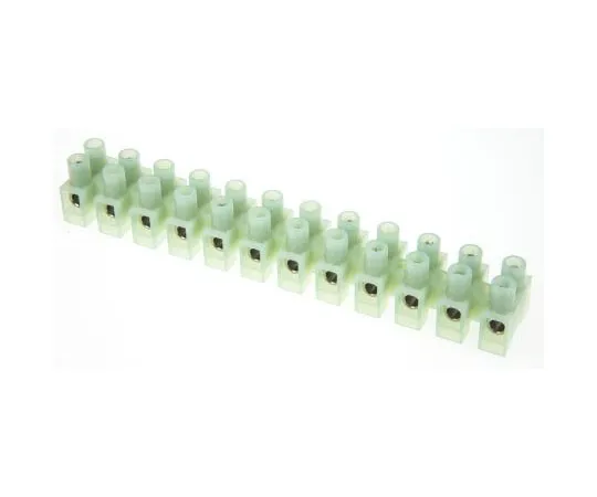 63-7584-67 RS Non-F***d Terminal Block, 12 Way/Pole, Screw Down Terminals, 10 mm² Through Hole, Nylon, 400 V 492-8722