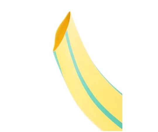 63-7710-13 RS Pro Green/Yellow No Heat Shrink Tubing 24mm Sleeve Dia. x 3m Length 3:1 Ratio 700-4618