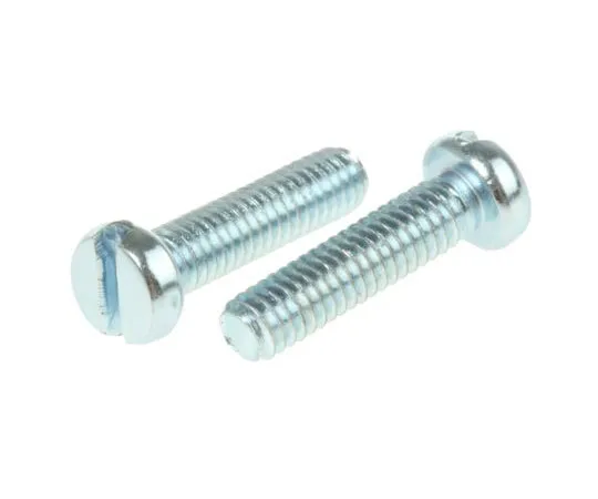 63-7627-83 RS PRO, M2.5 Cheese Head, 10mm Steel Slot Bright Zinc Plated0.45 546-6118