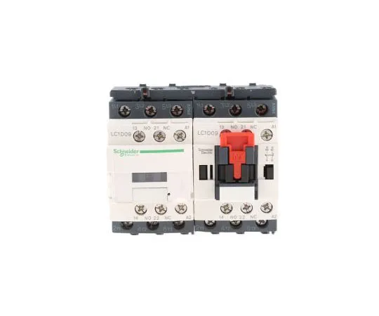 63-7631-41 Schneider Electric 3 PoleReversing Contactor, 9 A, 110 V ac Coil, TeSys D, 3NO, 4 kW LC2D09F7