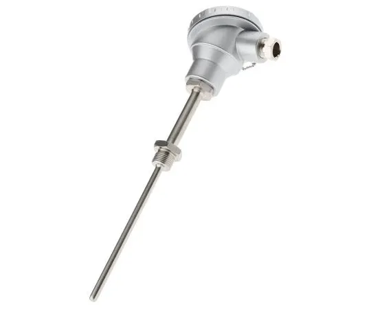 63-7555-60 RS PRO 4 wire PT100 Sensor, -100°C min +450°C max, 150mm Probe Length x 8mm Probe Diameter 455-3974