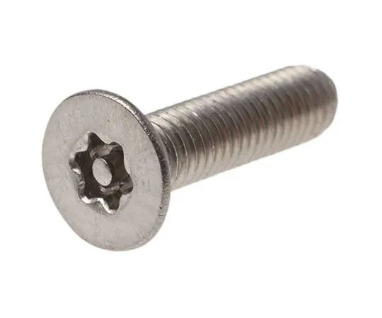 63-7642-31 Plain Flat Stainless Steel Tamper Proof Security Screw, M5 x 20mm 621-2580