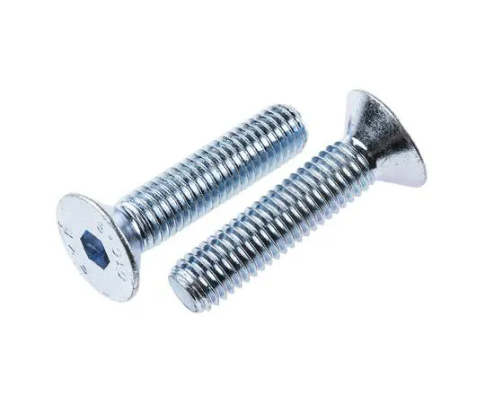 63-7583-69 RS PRO M8 x 35mm Hex Socket Countersunk Screw Bright Zinc Plated Steel 491-5186