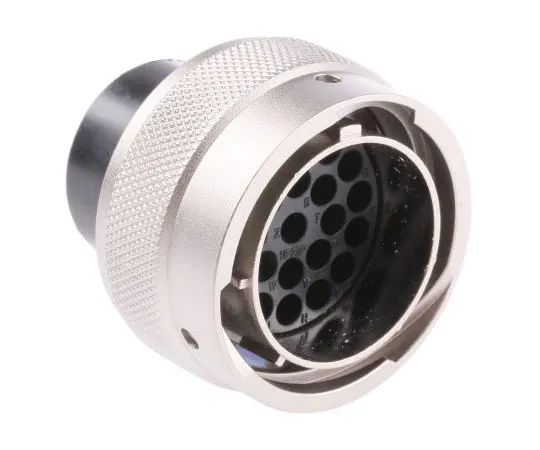 63-7598-90 Souriau UTO Series, 23 Way Cable Mount MIL Spec Circular Connector Plug, Pin Contacts,Shell Size 18, Bayonet Coupling UT061823PH