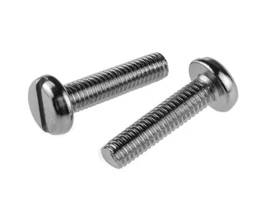 63-7574-36 RS Pro, M6 Pan Head, 25mm Brass Slot Nickel Plated1 482-8852