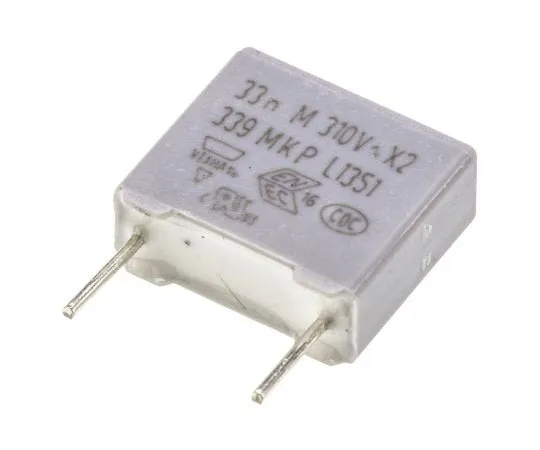 63-7689-14 Vishay 33nF Polypropylene Capacitor PP 310V ac ±20% Tolerance Through Hole MKP 339 Series BFC233920333