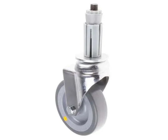 63-7742-63　RS PRO Stem Swivel Castors, 50kg, Rubber tyres　712-4875