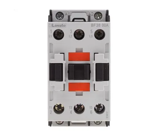 63-7691-20 Lovato 3 Pole Contactor, 38 A, 24 V ac Coil, Orange, 3NO, 18.5 kW BF3800A024