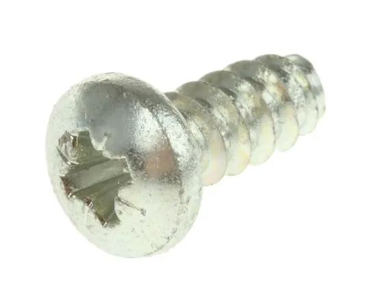 63-7573-83 RS Bright Zinc Plated Steel Self Tapping Screw N°10 x 13mm Long 482-8082