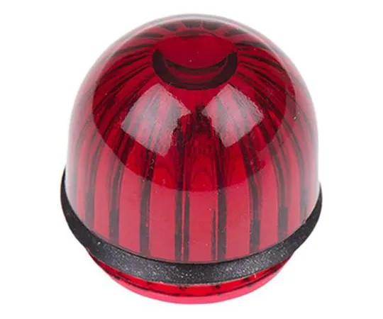 63-7567-31 Panel Mount Indicator Lens Domed Style, Red, 15.86mm diameter , 15.86 mm Long 052-3191-003