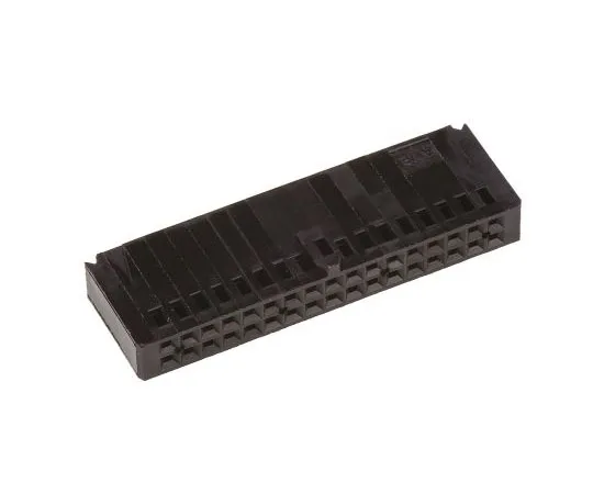 63-7676-56 TE Connectivity AMPMODU MOD IV Female Connector Housing, 2.54mm Pitch, 34 Way, 2 Row 102387-8