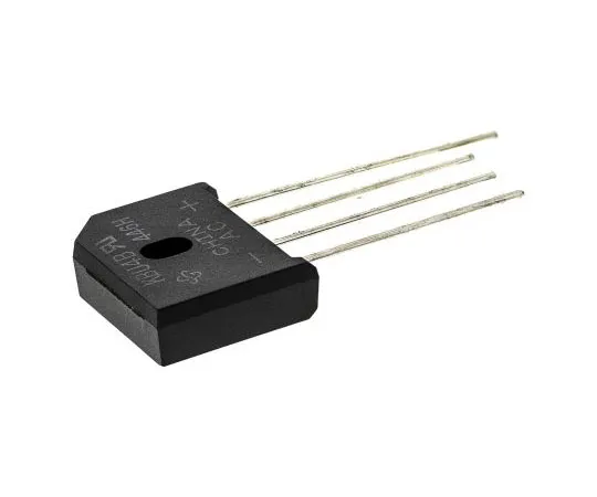 63-7648-93 Vishay KBU4B-E4/51, Bridge Rectifier, 4A 100V, 4-Pin KBU KBU4B-E4/51