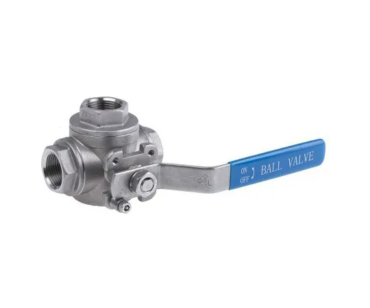 63-7591-39 RS PRO High Pressure Ball Valve Stainless Steel 3/4 in BSPP 3 Way 499-1893