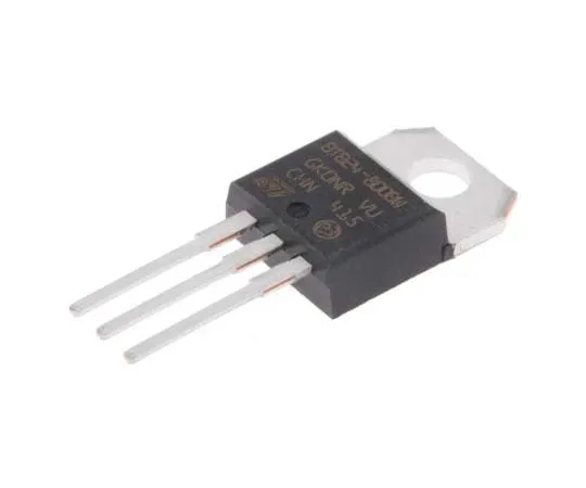 63-7745-59 BTB24-800BWRG 25A, 800V, TRIAC, Gate Trigger 1.3V 50mA, 3-pin, Through Hole, TO-220AB STMicroelectronics BTB24-800BWRG