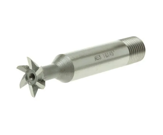 63-7610-92 60 mm HSS Standard Dovetail Cutter, 45°, 16mm Diameter 522-8023