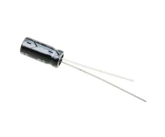63-7737-35 RS PRO 4.7μF 50V dc Aluminium Electrolytic Capacitor, Through Hole 5 (Dia.) x 11mm +105°C 5mm 2mm 11mm 170-1243