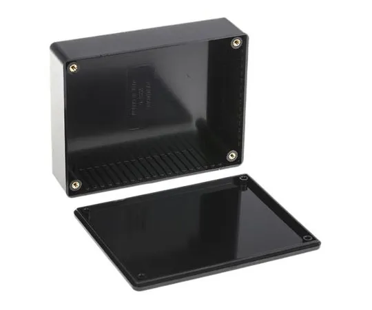 63-7586-03 Hammond 1591, ABS Enclosure, IP54, 121 x 94 x 34mm 1591GBK