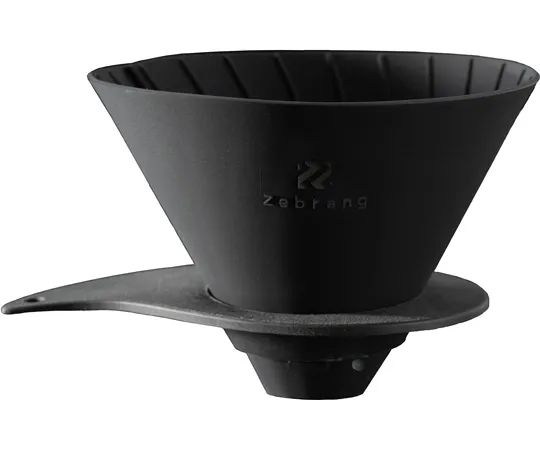 67-3055-76 V60 Flat Dripper 02 PLUS Zebrang ZB-VDFP-02B