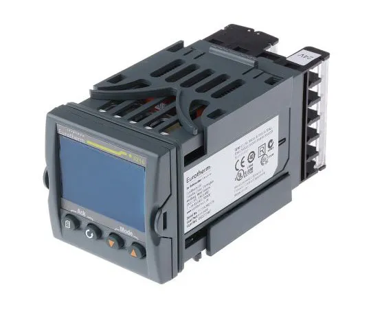 63-7634-61 Eurotherm 3216 PID Temperature Controller, 48 x 48 (1/16 DIN)mm, 3 Output Changeover Relay, Relay, 24 V ac/dc Supply 3216/CC/VL/RRXX/R