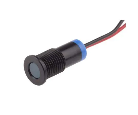 63-7708-97 RS PRO Blue Indicator, 2 V dc, 8mm Mounting Hole Size, Lead Wires Termination, IP67 700-1974