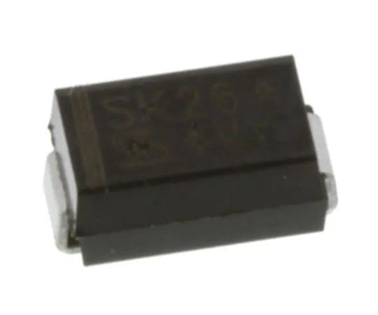 63-7651-59 Taiwan Semi 60V 2A, Schottky Diode, 2-Pin DO-214AC SK26A R2 SK26A R2