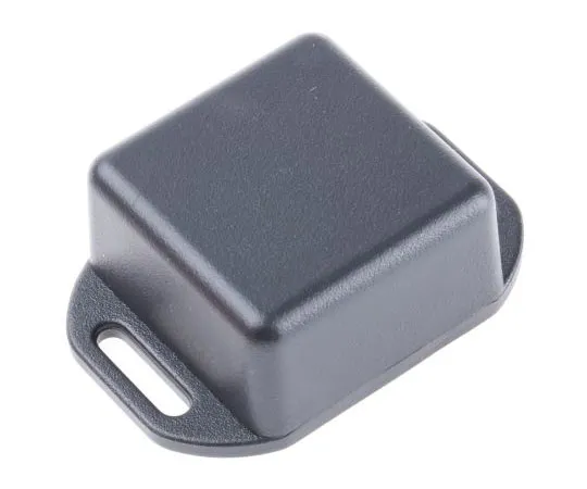 63-7603-29 Hammond 1551, ABS Enclosure, IP54, Flanged, 35 x 35 x 20mm 1551MFLBK