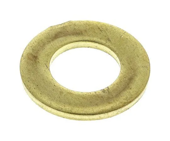63-7575-73 Brass Plain Washer, 2mm Thickness, M10 483-2643