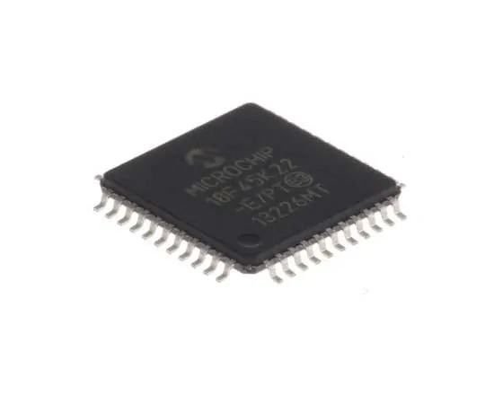 63-7718-99 Microchip, 8bit PIC Microcontroller, 16MHz, 32.768 kB, 256 B Flash, 44-Pin TQFP PIC18F45K22-E/PT
