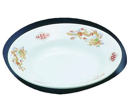 62-6847-67 Pottery "Kinsairyu" soup plate 9 inches R-12