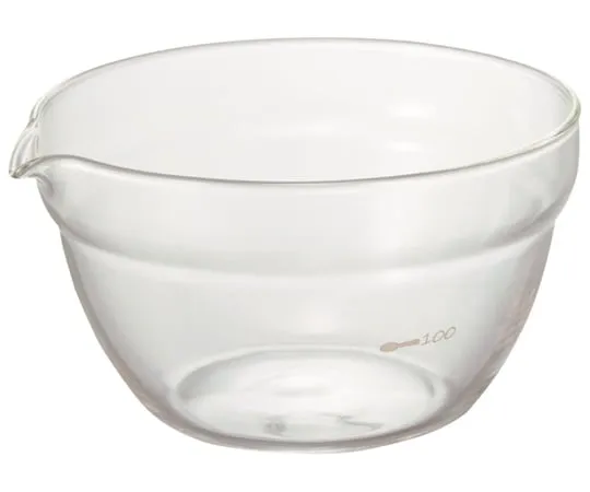 64-9711-04 Heat-Resistant Glass Single-***ed Bowl 100 mL 36 Pieces KB-10-BK