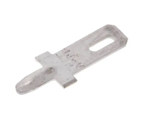 63-7678-29 TE Connectivity FASTON .110 Series , Straight Mount Angle PCB Tab Terminal, 2.8 x 0.51mm Tin Plated 735187-2