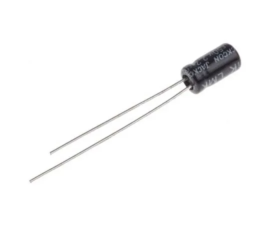 63-7727-37 RS PRO 10μF 25V dc Aluminium Electrolytic Capacitor, Through Hole 4 (Dia.) x 7mm +105°C 4mm 1.5mm 7mm 170-1047