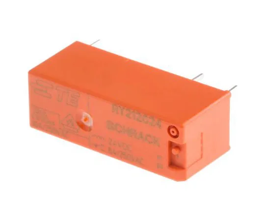 63-7680-10 TE Connectivity SPDT Non-Latching Relay PCB Mount, 24V dc Coil, 8A RY212024