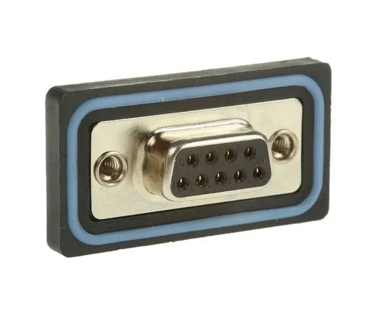 63-7674-71 ASSMANN WSW A-DF Series Panel Mount, 9 Pin D-sub Connector Socket, Shell Size E Waterproof D-Sub A-DF 09 LL-WP