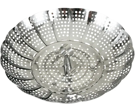 69-6397-78　KK Stainless Steel Free Size Steamer for 18~24 cm　DH8069