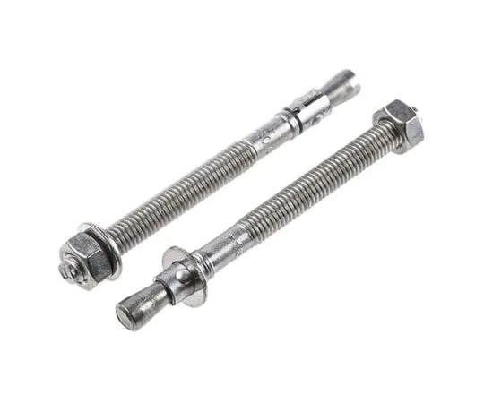 63-7643-24 RS Pro Stainless Steel Bolt Anchor M8, fixing hole diameter 8mm, length 95mm 622-1950