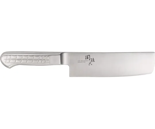 69-5907-52　Seki Magoroku All Stainless Steel Cutting Kitchen Knife 165 mm　093AB5636