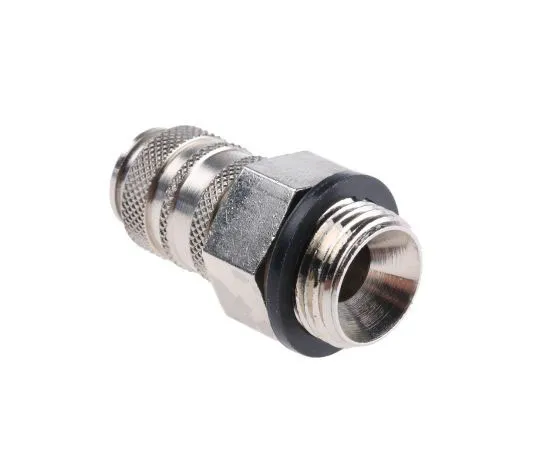 63-7662-60 RS PRO Pneumatic Quick Connect Coupling Brass 3/8 in Threaded 667-1847